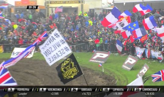 Herlings crashes in race 2 and Febvre passed him - Monster Energy FIM MXoN Presented...