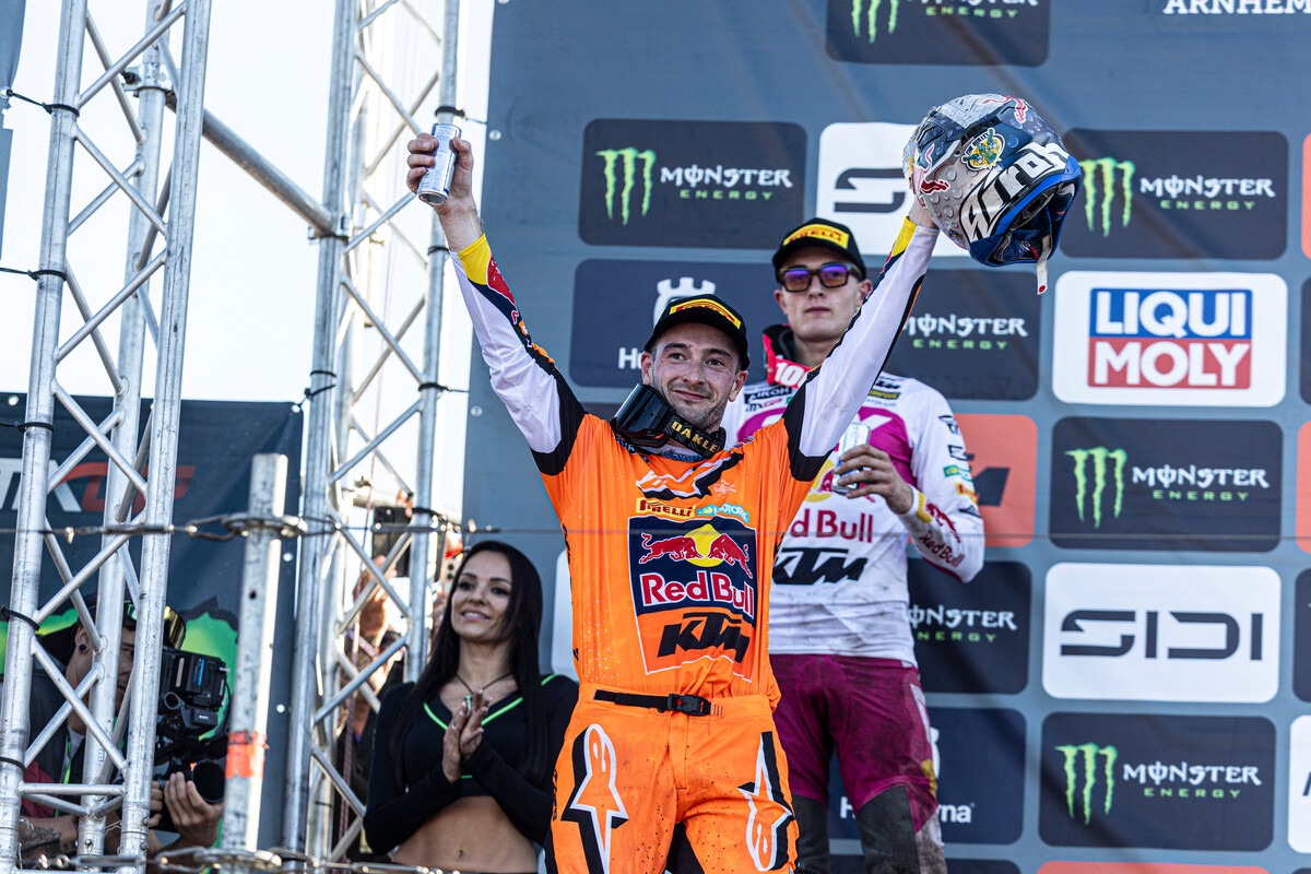 Jeffrey Herlings wins his 16th Dutch Grand Prix in his career